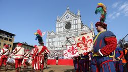 Calcio Storico: partita bellissima, in finale hanno la meglio gli azzurri