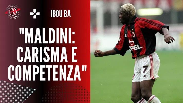 Ibou Ba Paolo Maldini AC Milan