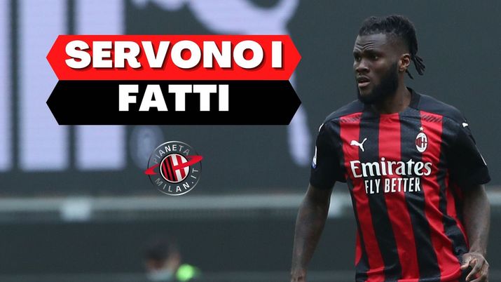 Franck Kessié (centrocampista AC Milan) è in trattativa per il rinnovo del suo contratto | Calciomercato Milan News (Getty Images) 