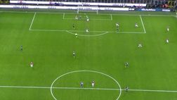 VIDEO / InterTube: guardate il gol di Icardi nel derby dall’alto. Il movimento è favoloso