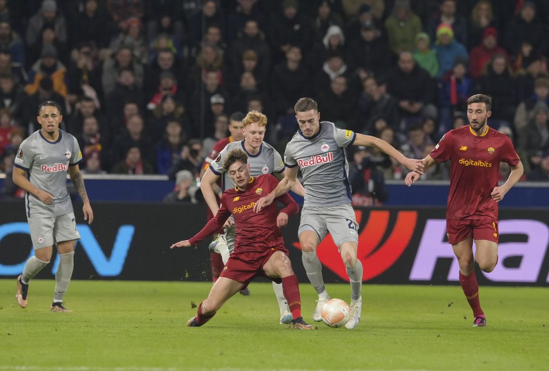 Salisburgo-Roma 1-0 – FOTO GALLERY - immagine 92