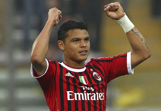  Thiago Silva, qui nel 2012 con la maglia del Milan (credits: GETTY Images) 