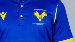 Verona-Udinese, maglie gialloblù con la scritta della gara