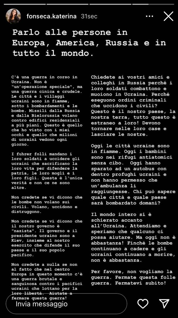 Guerra Ucraina, Katerina Fonseca: “I villaggi sono in fiamme sotto i bombardamenti”- immagine 2