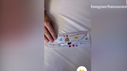 VIDEO / Francesco Totti e la letterina di Isabel che l’ha fatto piangere
