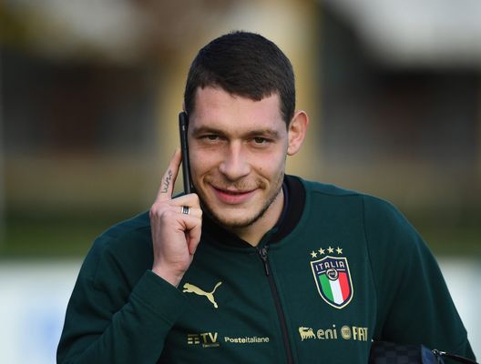 FLORENCE, ITALY - NOVEMBER 13: Andrea Belotti of Italy looks on during a training session at Centro Tecnico Federale di Coverciano on November 13, 2020 in Florence, Italy. (Photo by Claudio Villa/Getty Images) FLORENCE, ITALY - NOVEMBER 13: Andrea Belotti of Italy looks on during a training session at Centro Tecnico Federale di Coverciano on November 13, 2020 in Florence, Italy. (Photo by Claudio Villa/Getty Images)