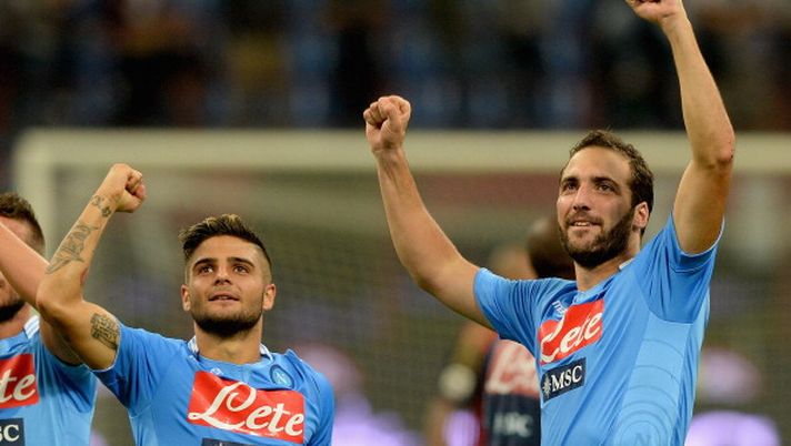 Serie A: Napoli-Roma, le formazioni ufficiali. Higuain contro Dzeko 