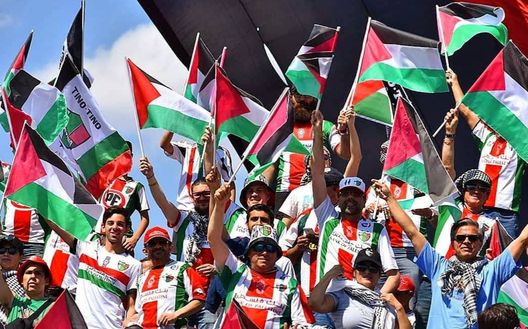 I tifosi del Deportivo Palestino I tifosi del Deportivo Palestino