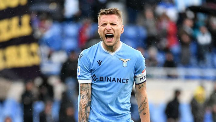Ciro Immobile
Campionato Serie A incontro SS Lazio v US Sassuolo allo stadio Olimpico di Roma.
Roma, 2 Aprile 2022
© Marco Rosi / Fotonotizia Lazio, Sky: “Immobile, problema alla caviglia risolto. Cosa ci risulta sulla sua forma” - immagine 1
