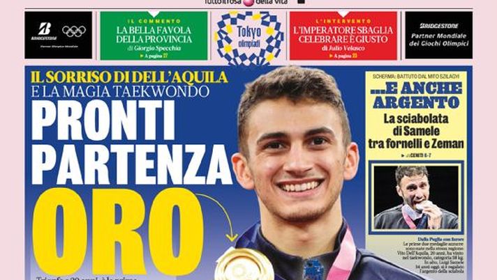 Prima Pagina, La Gazzetta dello Sport: “Buffon: Mi tuffo sul Mondiale”  Prima Pagina, La Gazzetta dello Sport: “Buffon: Mi tuffo sul Mondiale”