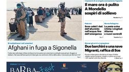 Prima Pagina, Giornale di Sicilia: “Su la maschera in 55 comuni”