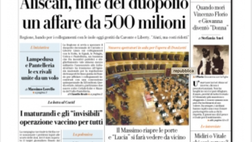 Prima Pagina, La Repubblica Palermo: “Aliscafi, fine del duopolio. Maturandi e invisibili, operazione vaccino”