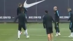 VIDEO / Vermaelen, Rafinha e Munir nel torello Barça non la vedono mai. E alla fine…