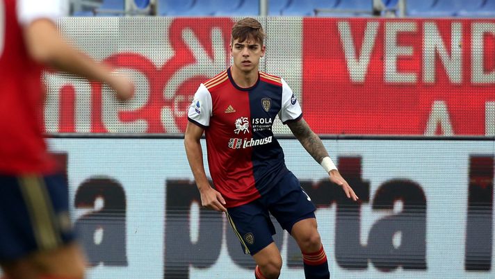 CAGLIARI, ITALY - JANUARY 06: Alessandro Tripaldelli of Cagliari in action during the Serie A match between Cagliari Calcio and Benevento Calcio at Sardegna Arena on January 06, 2021 in Cagliari, Italy. (Photo by Enrico Locci/Getty Images) 