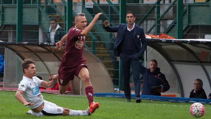 Edera (1997) impegnato in Torino-pro Vercelli Primavera - 3-10-2015 - foto Biscotti