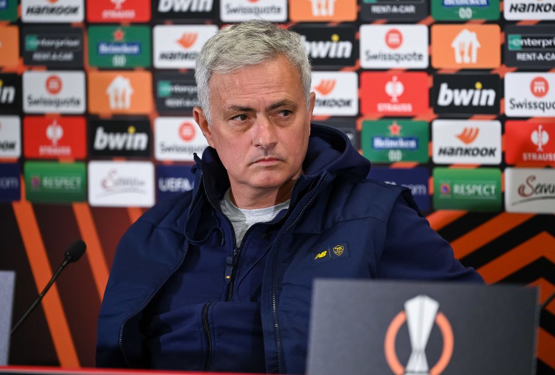 Salisburgo-Roma, Mourinho e Dybala in conferenza stampa alla vigilia – FOTO GALLERY - immagine 3