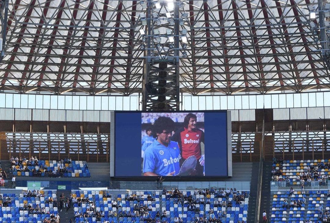Ticket De Match Original – Naples Vs Careca 1999 – Stade San Paolo – Maradona