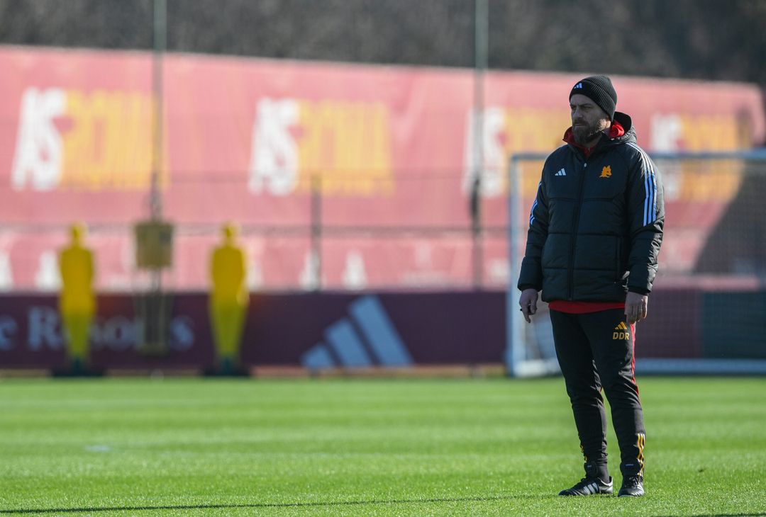 Roma, l’ultimo allenamento prima della partenza per Riyad – FOTOGALLERY - immagine 11