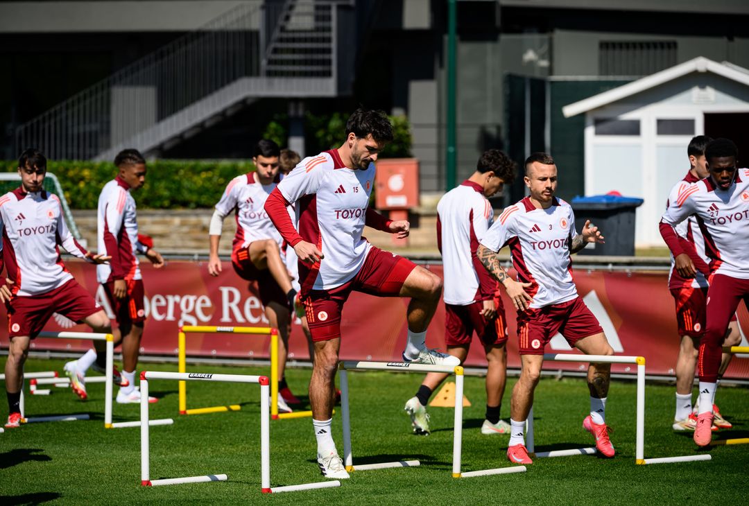 Trigoria, primo allenamento della pausa nazionali – FOTO GALLERY - immagine 43