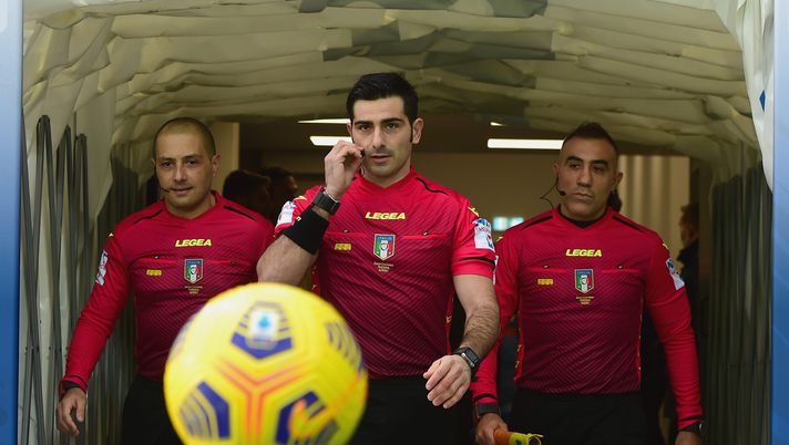 L'arbitro Fabio Maresca  