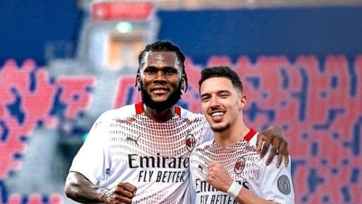 Kessie e Bennacer in Bologna AC Milan 