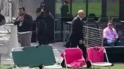 Un tifoso partenopeo grida “Forza Napoli”: ecco la reazione di Spalletti