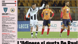 Gazzetta: L’Udinese si gusta De Paul