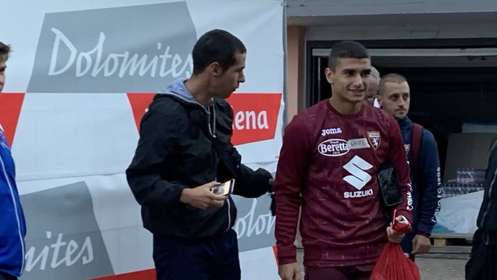 Rauti nel ritiro granata a Santa Cristina in Valgardena 