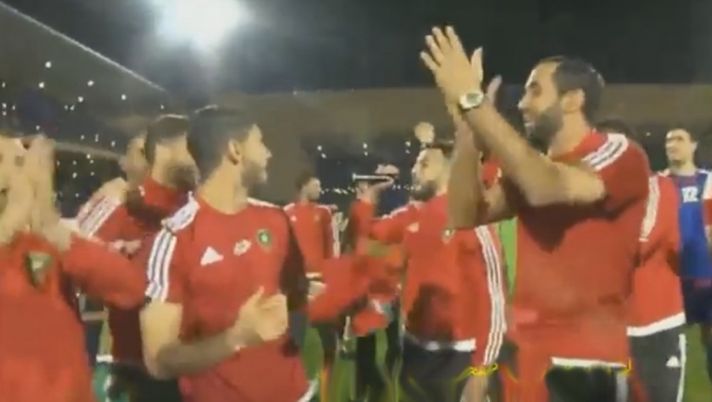 VIDEO: Marocco qualificato in Coppa d’Africa, Achraf Lazaar festeggia coi compagni VIDEO: Marocco qualificato in Coppa d’Africa, Achraf Lazaar festeggia coi compagni