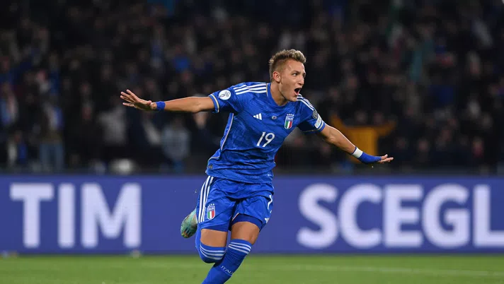 Mateo Retegui, attaccante dell'Italia (getty images)