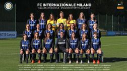 Inter femminile: le foto e la composizione della prima squadra e della Primavera