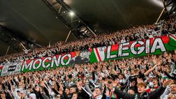 Conference League, UEFA punisce Legia Varsavia: una gara con stadio a porte chiuse