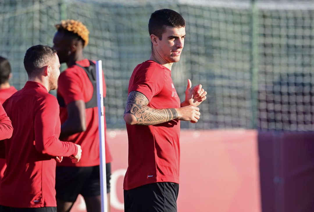 Mourinho respira: a Trigoria Pellegrini e Kumbulla in gruppo – FOTO GALLERY - immagine 12