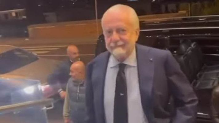 cena spalletti de laurentiis