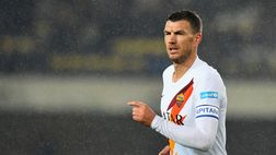 Roma, febbre alta per Edin Dzeko. Inter a rischio?