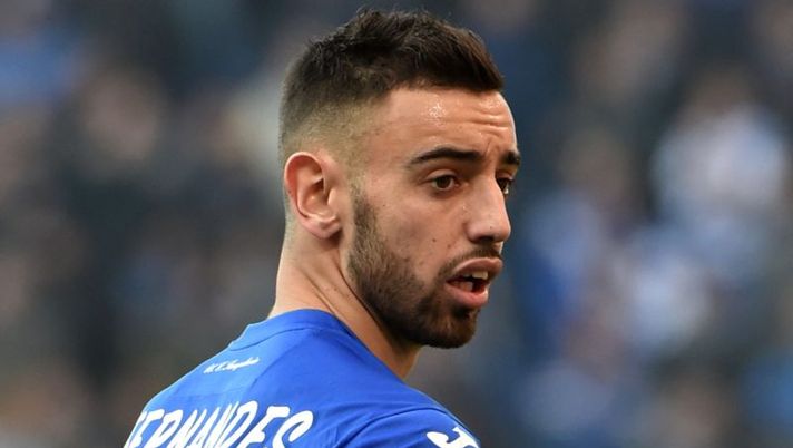 GENOA, ITALY - DECEMBER 04: Bruno Fernandes of Sampdoria during the Serie A match between UC Sampdoria and FC Torino at Stadio Luigi Ferraris on December 4, 2016 in Genoa, Italy. (Photo by Paolo Rattini/Getty Images) Samp, si ferma Bruno Fernandes! Ancora ai box Linetty. Da Viviano a Praet, le ultime - immagine 1
