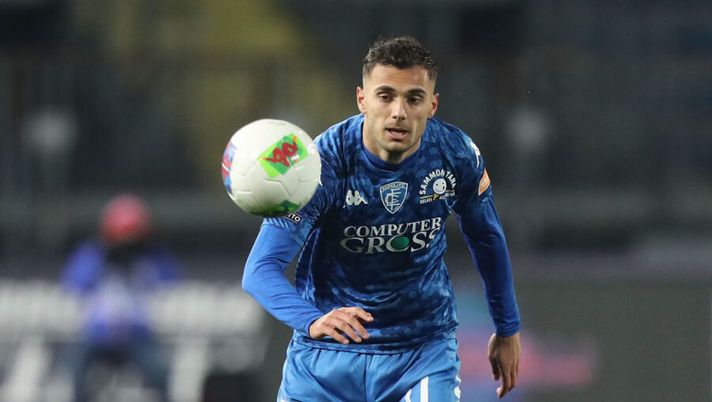 EMPOLI, ITALY - FEBRUARY 16: Nedim Bajrami of Empoli FC in action during the Serie B match between Empoli FC and Pisa at Stadio Carlo Castellani on February 16, 2020 in Empoli, Italy. (Photo by Gabriele Maltinti/Getty Images) Ds Sassuolo: “Bajrami al posto di Boga? È bravo, pronti a sostituire Jeremie” - immagine 1