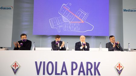 Bagno a Ripoli (FI), presentazione e piantumazione del primo ulivo al Viola Park ACF Fiorentina 2021-02-05 © Massimo Sestini