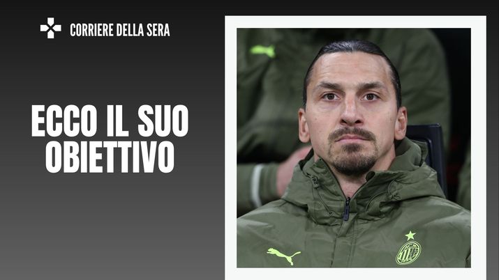 Zlatan Ibrahimovic, attaccante del Milan