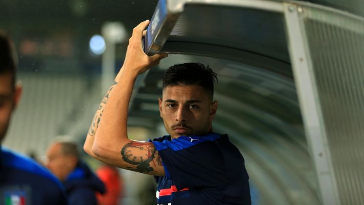 KRAKOW, POLAND - JUNE 17: Giuseppe Pezzella of Italy takes part during an Italy U21 Training Session at Stadium Krakow on June 17, 2017 in Krakow, Poland. (Photo by Stephen Pond/Getty Images) KRAKOW, POLAND - JUNE 17: Giuseppe Pezzella of Italy takes part during an Italy U21 Training Session at Stadium Krakow on June 17, 2017 in Krakow, Poland. (Photo by Stephen Pond/Getty Images)