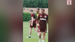 VIDEO West Ham, Scamacca scalda i motori: missile al volo in allenamento