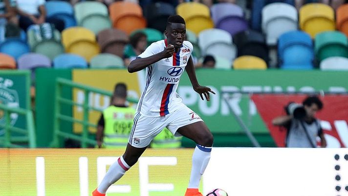 LISBON, PORTUGAL - JULY 23: Lyon's defender Mouctar Diakhaby during the Friendly match between Sporting CP and Lyon at Estadio Jose Alvalade on July 23, 2016 in Lisbon, Portugal.  (Photo by Carlos Rodrigues/Getty Images) 