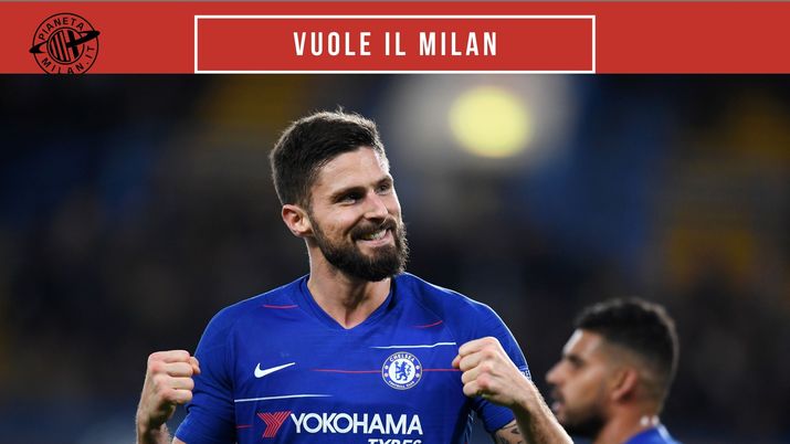 Olivier Giroud, attaccante del Chelsea (Getty Images) 