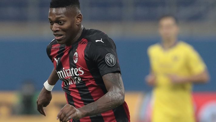 Rafael Leao (attaccante AC Milan) durante Milan-Verona (Serie A 2020-2021) | AC Milan News (Getty Images) 