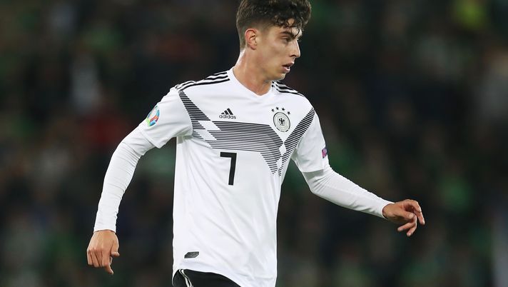 Kai Havertz, centrocampista offensivo del Bayer Leverkusen e della Germania (credits: GETTY Images) 