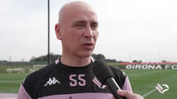 VIDEO Palermo, squadra e staff atterrano a Girona: le dichiarazioni di mister Corini