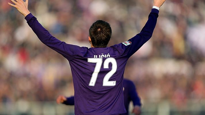 Palermo-Fiorentina: segna Ilicic che si commuove e il Barbera lo applaude Palermo-Fiorentina: segna Ilicic che si commuove e il Barbera lo applaude