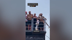 VIDEO Vidal, ma che fai? L’ex Juve e Inter barcolla alla festa del Flamengo