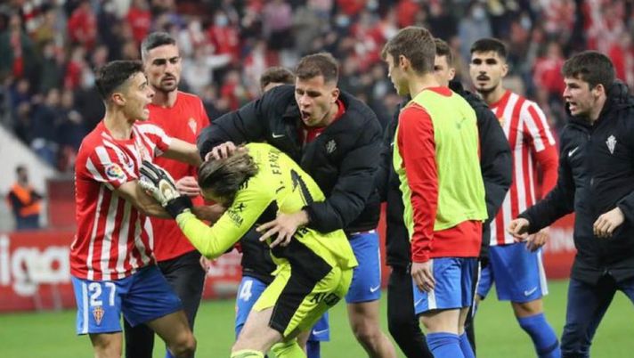 Sporting Gijon, condanna “generica” dopo le liti nel derby asturiano - immagine 1
