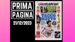 Prima pagina Gazzetta dello Sport: “Zirkzee tacco matto”